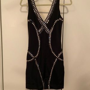 Bebe Black Mini Dress